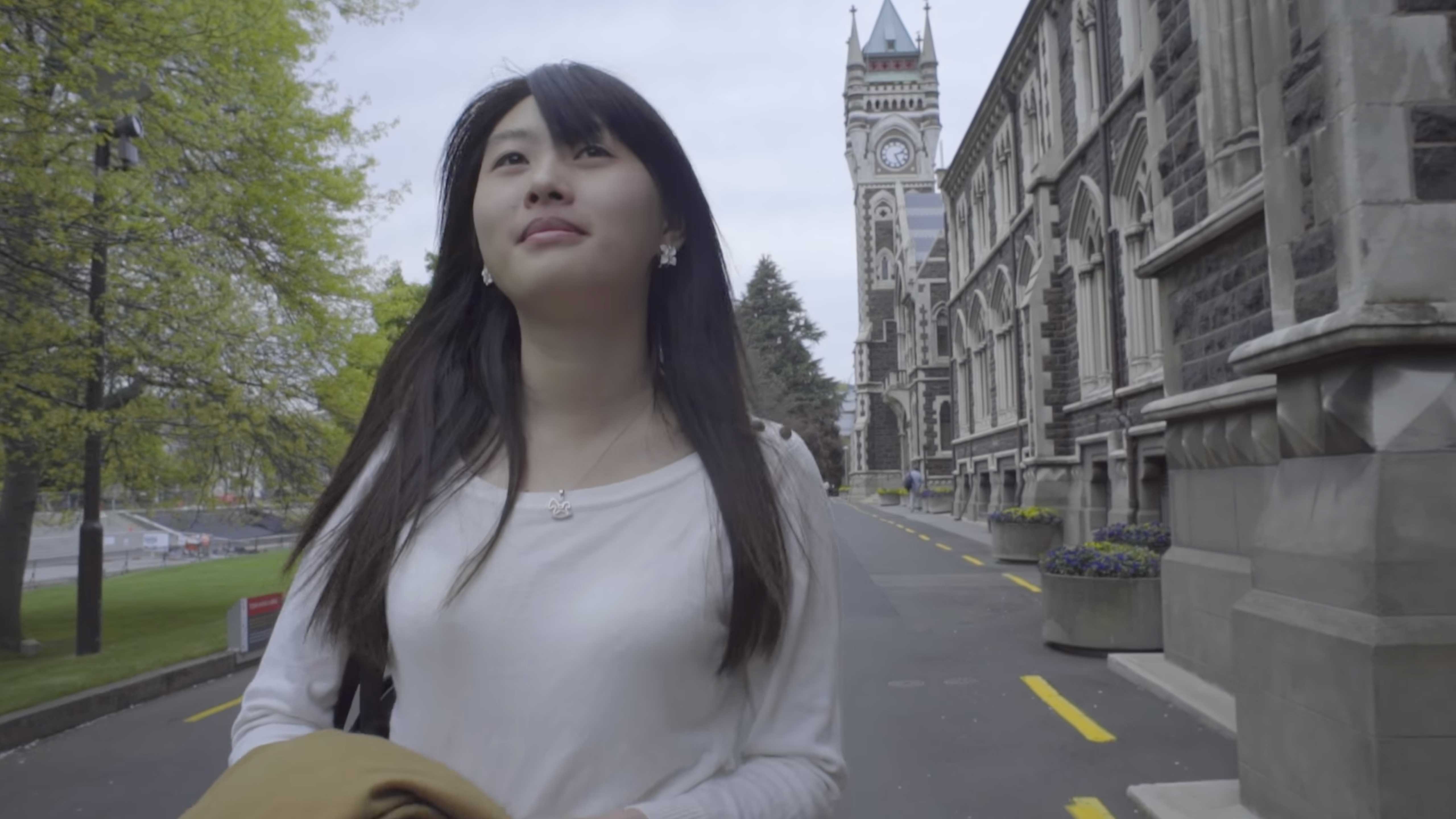 Elly from China - Studying in Dunedin, New Zealand