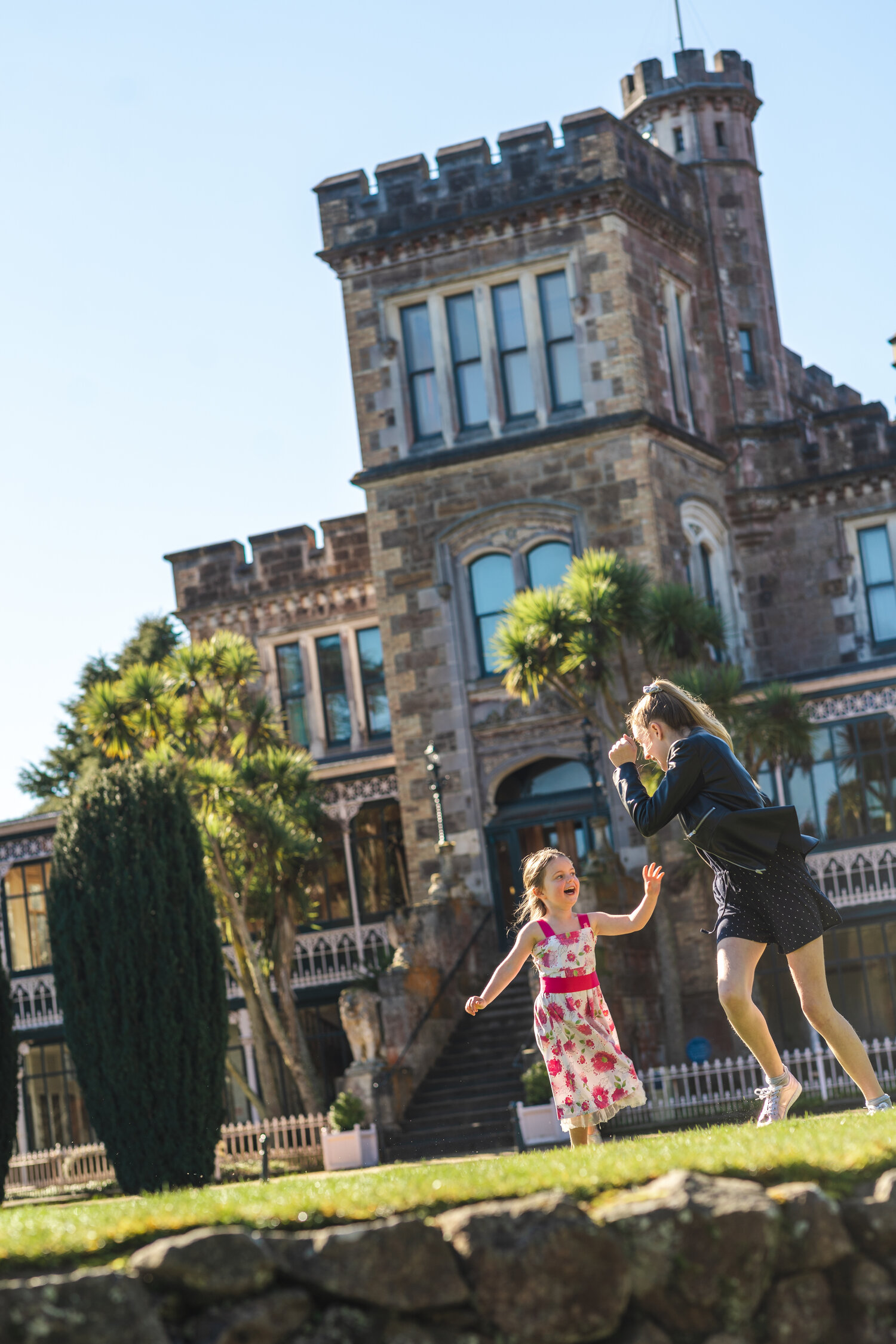   Larnach Castle - with princess ava