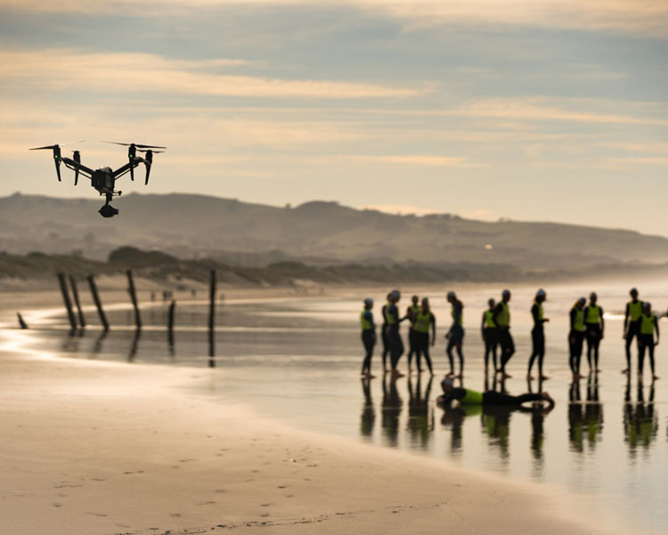 Drone at St Clair