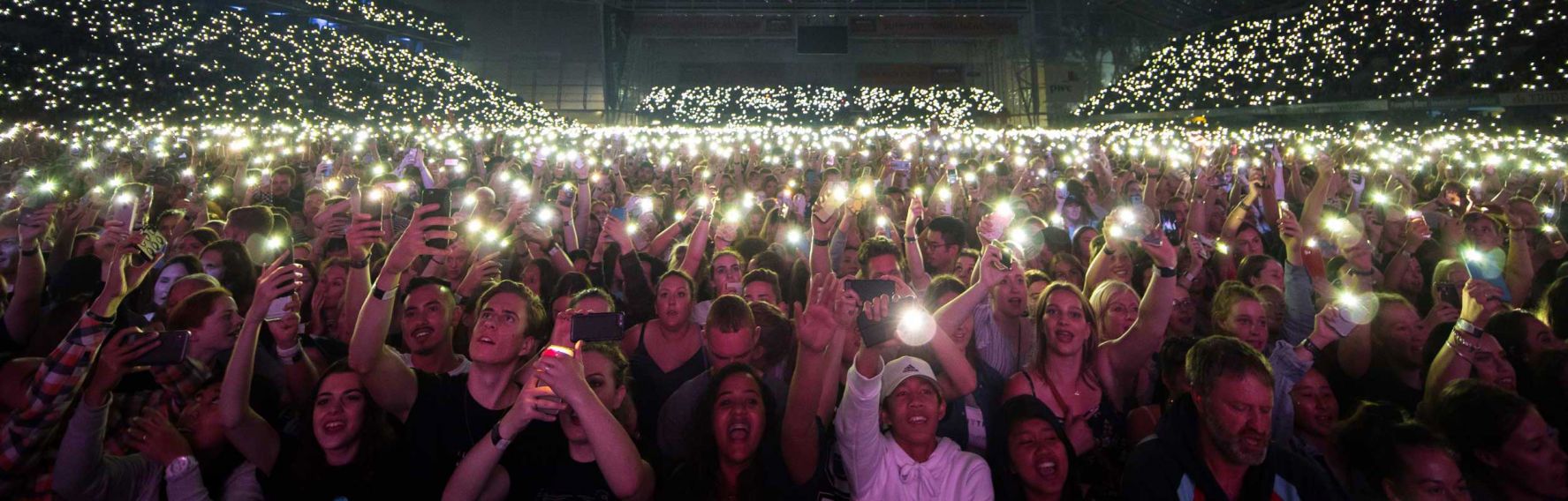 Ed Sheeran crowd