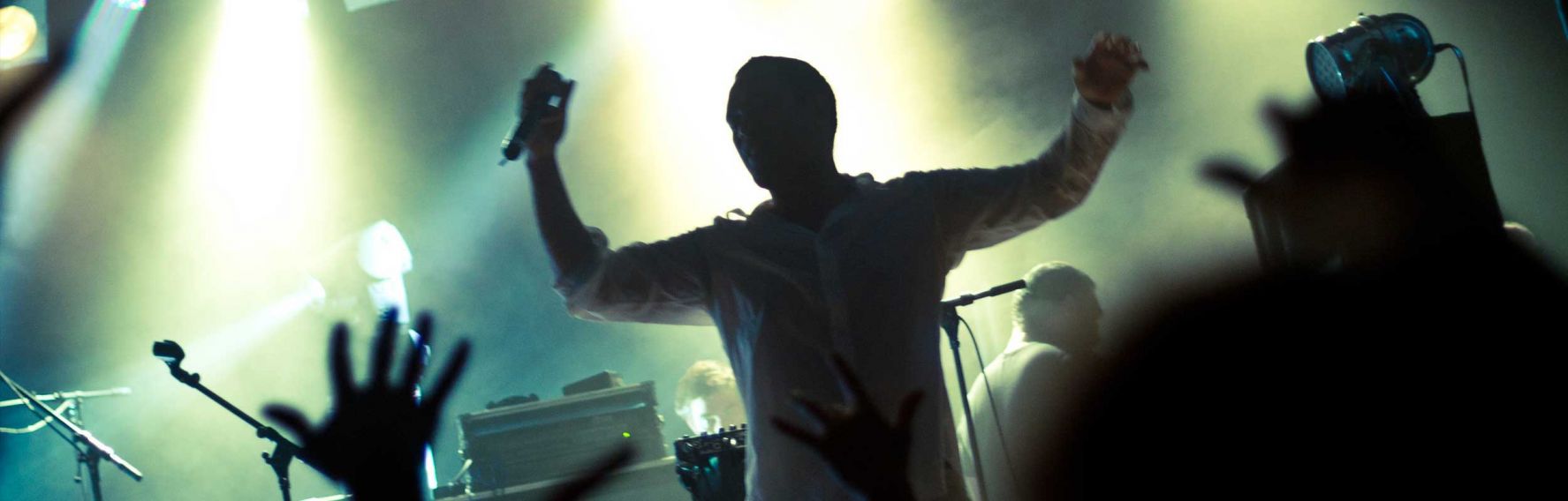 Gig nightlife action in Dunedin