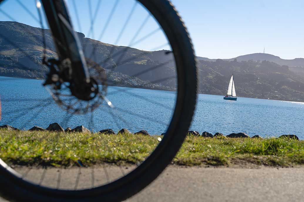 Hooning around Otago Harbour 