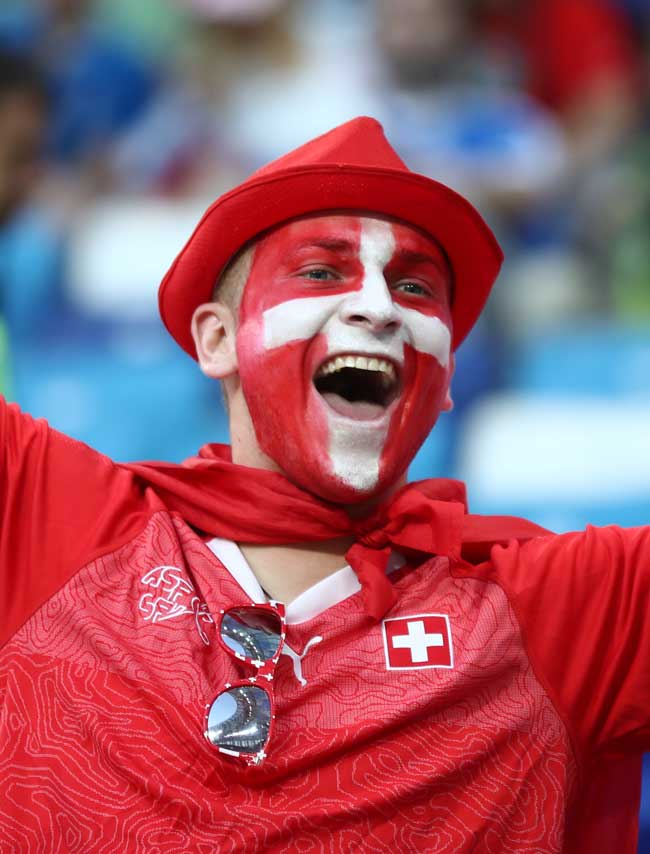 Putting on the Ritz for the Swiss