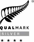 Logo of Qualmark award - Silver 4 stars