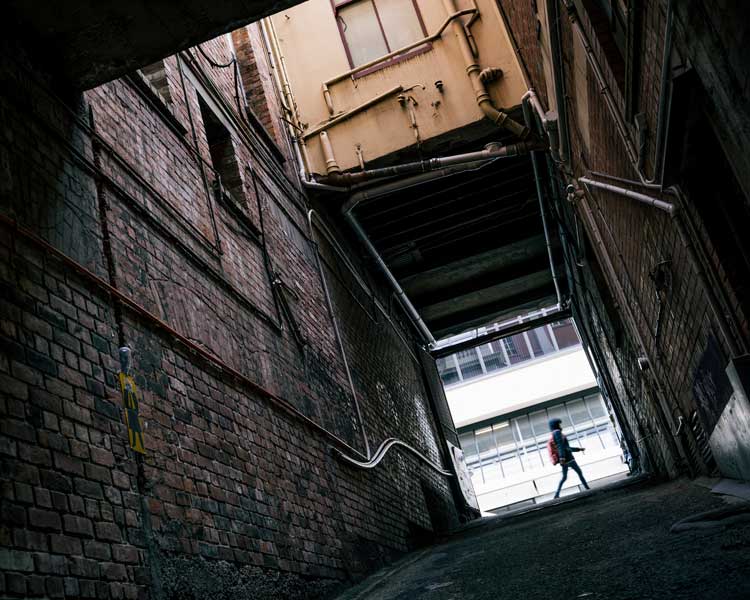 Alleyway in Dunedin