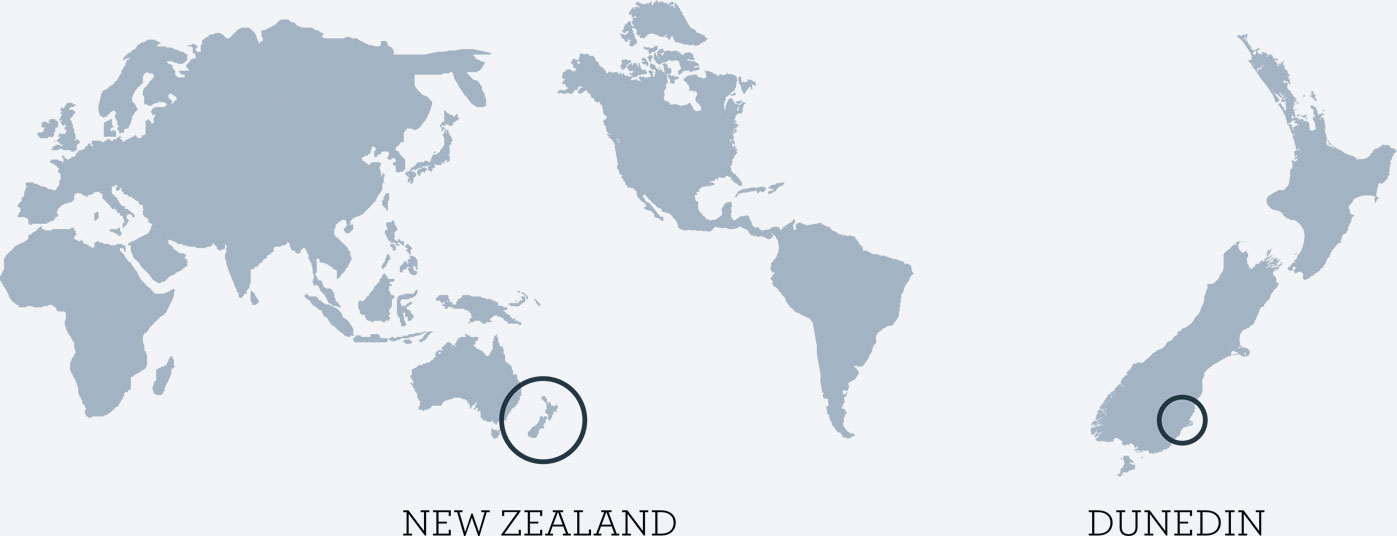 World and New Zealand map World and New Zealand map