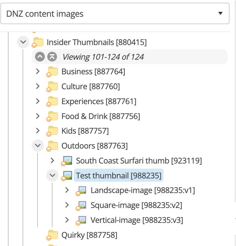 To add thumbnail varieties