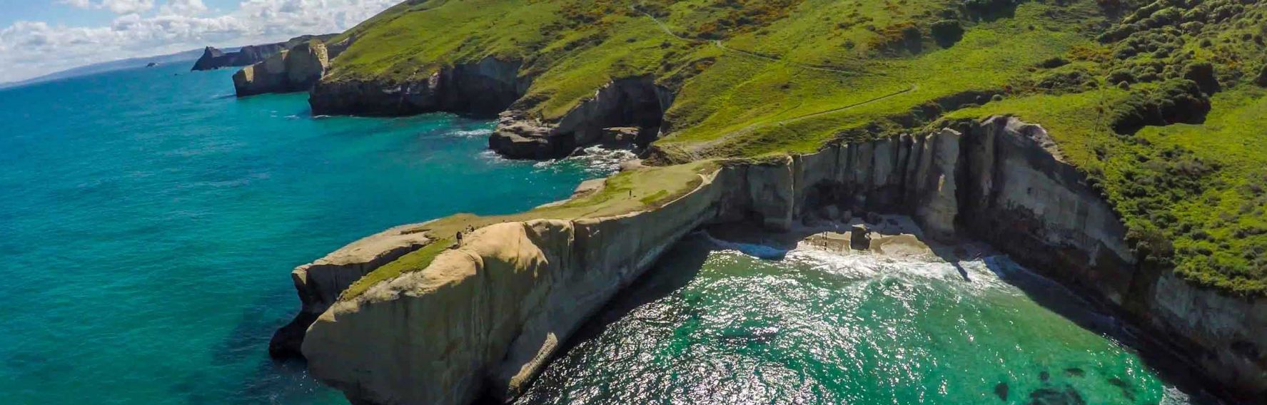 Beaches Dunedin New Zealand Tunnel Beach