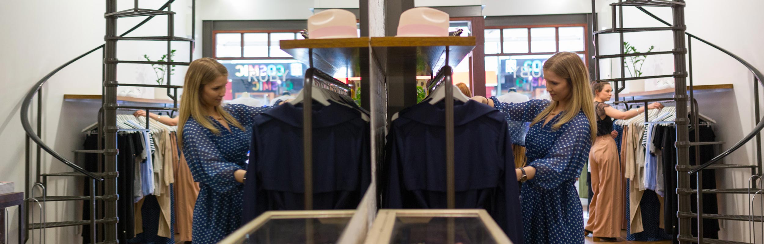 Shopping in Dunedin, Dunedin, New Zealand