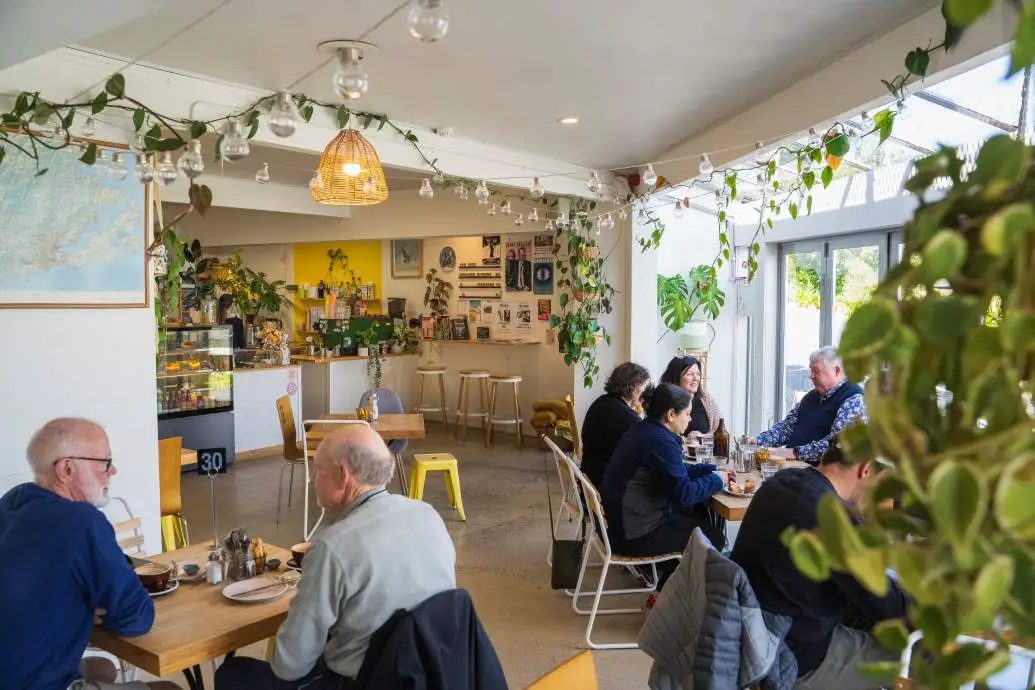 The Duck Cafe interior